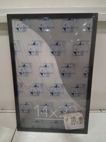 Americanflat Plexiglass Picture Frame - 14" x 22" - Black image 3