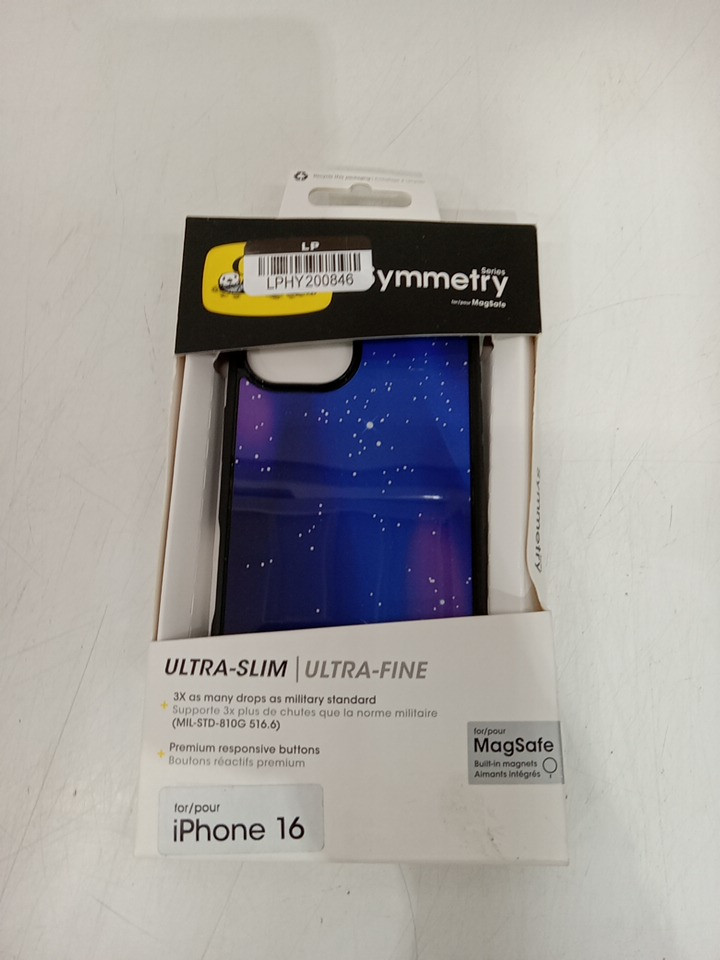 OtterBox Symmetry Series iPhone 16 Case for magsafe - Nebula Night Black image 2