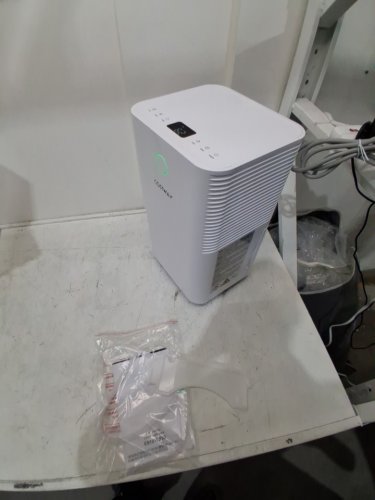 COSTWAY ADJUSTABLE PORTABLE DEHUMIDIFIER WITH DIGITAL DISPLAY & DRAINAGE HOSE - 1750SQ.FT COVERAGE - WHITE (MODEL: ES10103US-WH) image 5