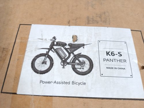 Helokeep K6-S Electric Dirt Bike - 35MPH - Black (Model: k6-s panther) image 20