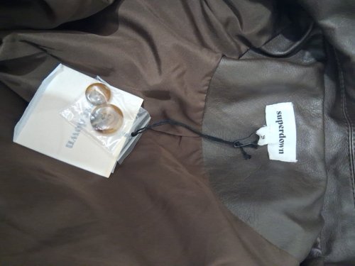 Women's superdown blakely faux leather jacket - small - brown (style : SPDW-WO155) image 4