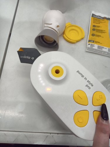 Medela Pump In Style New Pro Traditional Breast Pump - white (model: ‎101047090) image 5