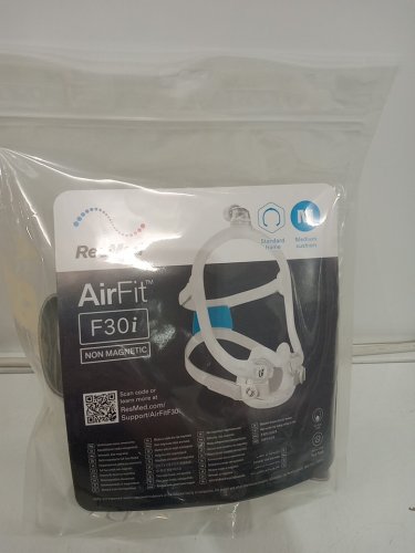 ResMed AirFit F30i Full Face Non-Magnetic CPAP Mask - Standard Frame - Medium Cushion (Model: 63309) image 2