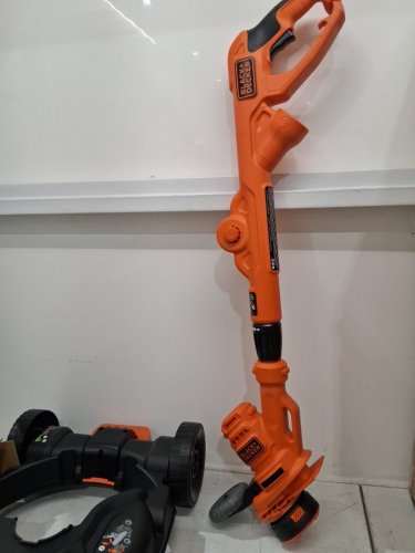 BLACK + DECKER 3-IN-1 COMPACT ELECTRIC MOWER STRING TRIMMER - 12" PATH - 6.5AMP - ORANGE/BLACK (MODEL: BESTA512CM) image 8