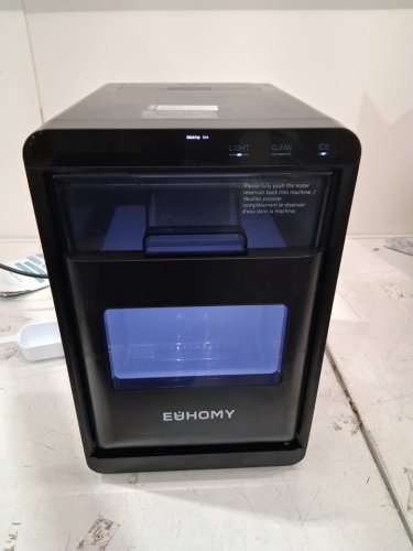 EUHOMY Self-Cleaning Countertop Nugget Ice Maker - 40Lbs/24H - Black (model: IM017-Nbl-caeh) image 2