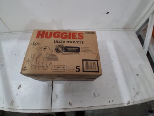 132PK HUGGIES LITTLE MOVERS DIAPERS - SIZE 5 (27+LBS) - DISNEY BABY LION KING (MODEL: 56316) image 4
