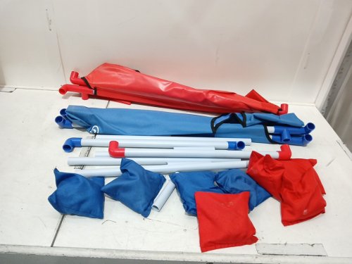GOSPORTS PORTABLE PVC FRAMED CORNHOLE bean bag toss GAME SET - 3FT X 2FT - BLUE/RED (MODEL: CH-04) image 4