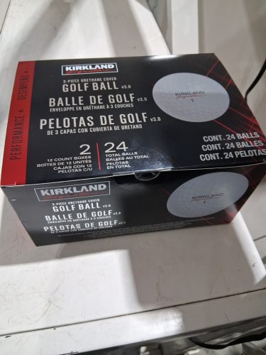 24PK KIRKLAND SIGNATURE URETHANE COVER GOLF BALLS - WHITE (model: 1819440) image 2