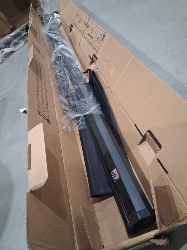 PROPVUE 100" PROJECTOR SCREEN, with ADJUSTABLE TRIPOD STAND - 16:9 RATIO - BLACK (MODEL: BPS100-169-TSB) image 5