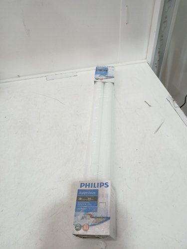 2PK Philips daylight deluxe Tube T12 lightbulbs - 20W - 6500K - 24" (Model: 248740) image 3