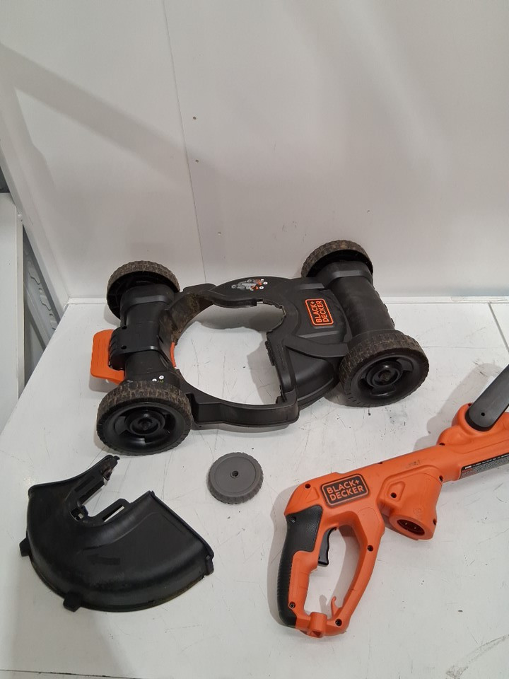 BLACK + DECKER 3-in-1 COMPACT ELECTRIC MOWER String Trimmer - 12" path - 6.5amp - ORANGE (MODEL: BESTA512CM) image 3