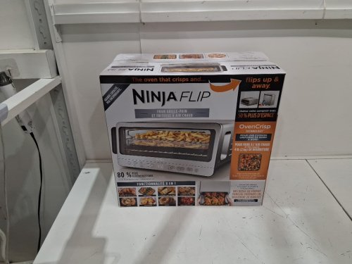 Ninja Flip Toaster Oven and Air Fryer with Flip Up and Away Space Saving - Stainless Steel (Model: SP151C) image 2