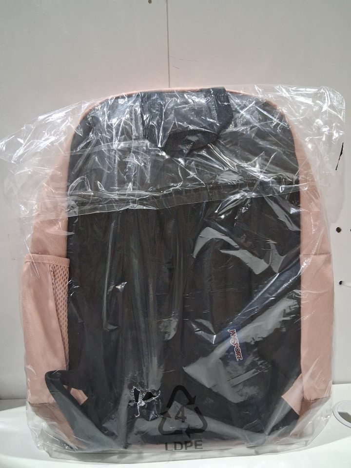 JanSport Laptop Backpack with 2 Compartments & Ergonomic Shoulder Straps - 34L - Fits 15" laptop - MISTY ROSE - (STYLE: JS0A2SSD7N8) image 3