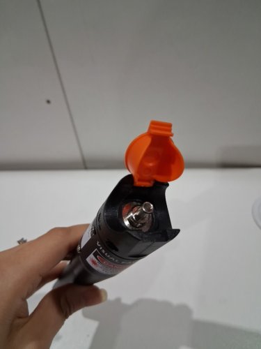 Pen Type battery operated Visual Fault Locator and detector - 50mw - 30-50KM reaching - Aluminum black image 4