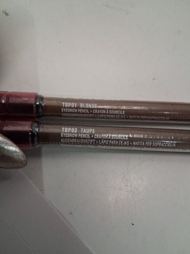 2PC NYX PROFESSIONAL powder louder brow pencil- taupe/blonde image 3