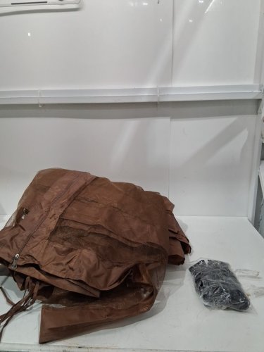 apex garden Universal Mosquito and insect Netting for Gazebos - 8FT x 8FT - brown (Model: 004b-202005) image 2