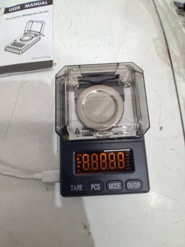 MICOLMEAS Milligram Scale with Selectable Auto Off, Built-in Bubble Level, AND 20g Calibration Weight Included - BLACK (MODEL: MICOL-P07-100-001-BLK) image 4