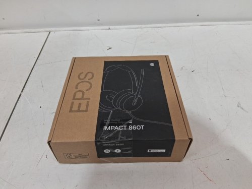 EPOS Impact 860T Double Sided Wired USB-C/USB-A Headset with Noise Cancelling Microphone - Black image 2