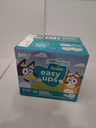 46PK TODDLERS PAMPERS EASY UPS POTTY TRAINING UNDERWEAR - 5T/6T - BLUEY image 2