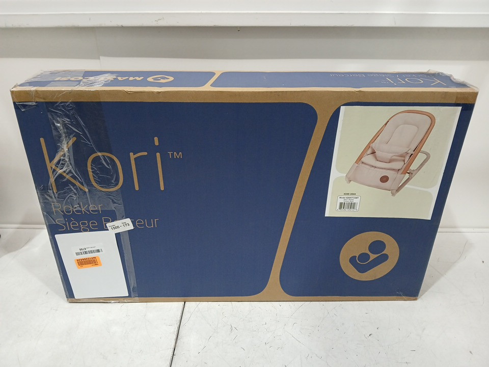 MAXI-COSI 2-IN-1 KORI FOLDABLE ROCKER WITH STATIONARY FEET - HORIZON SAND (MODEL: 25007CGMT) image 2