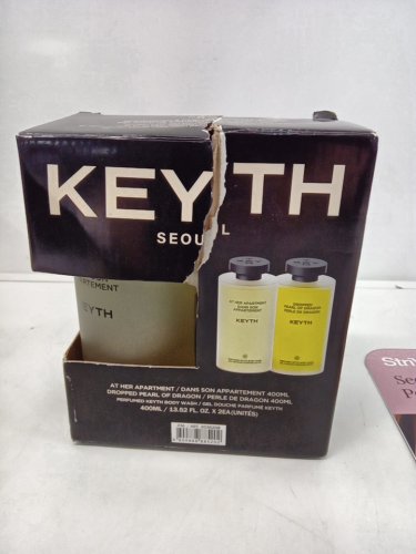 2PC KEYTH PERFUMED BODY WASH - AT HER APARTMENT/ DROPPED PEARL OF DRAGON - 400ML//EACH image 2