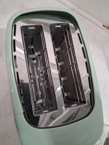 isiler 2 slice wide slot toaster - green (model: ta01302d-ul) image 4