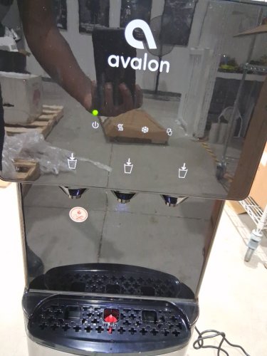 Avalon 3-Temperature BioGuard Bottom Fill Hot and Cold Water Dispenser for 3-5GAL JUGS - 13" x 41" x 12" - 400W - Black - (Model: A4BLWTRCLR) image 3