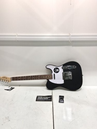Fender Squier Debut Series Telecaster Electric Guitar - 15" - BLACK/WHITE (MODEL:0379670506) image 3
