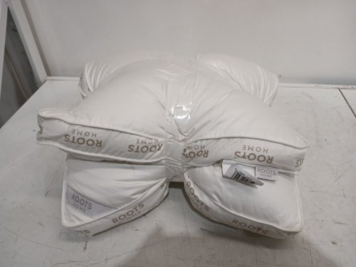 ROOTS HOME PREMIUM LUXURY PILLOW - 300 THREAD COUNT - KING - WHITE (MODEL: 8007504) image 5