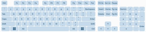 LOGITECH K295 SILENT TOUCH WIRELESS KEYBOARD - BLACK image 2