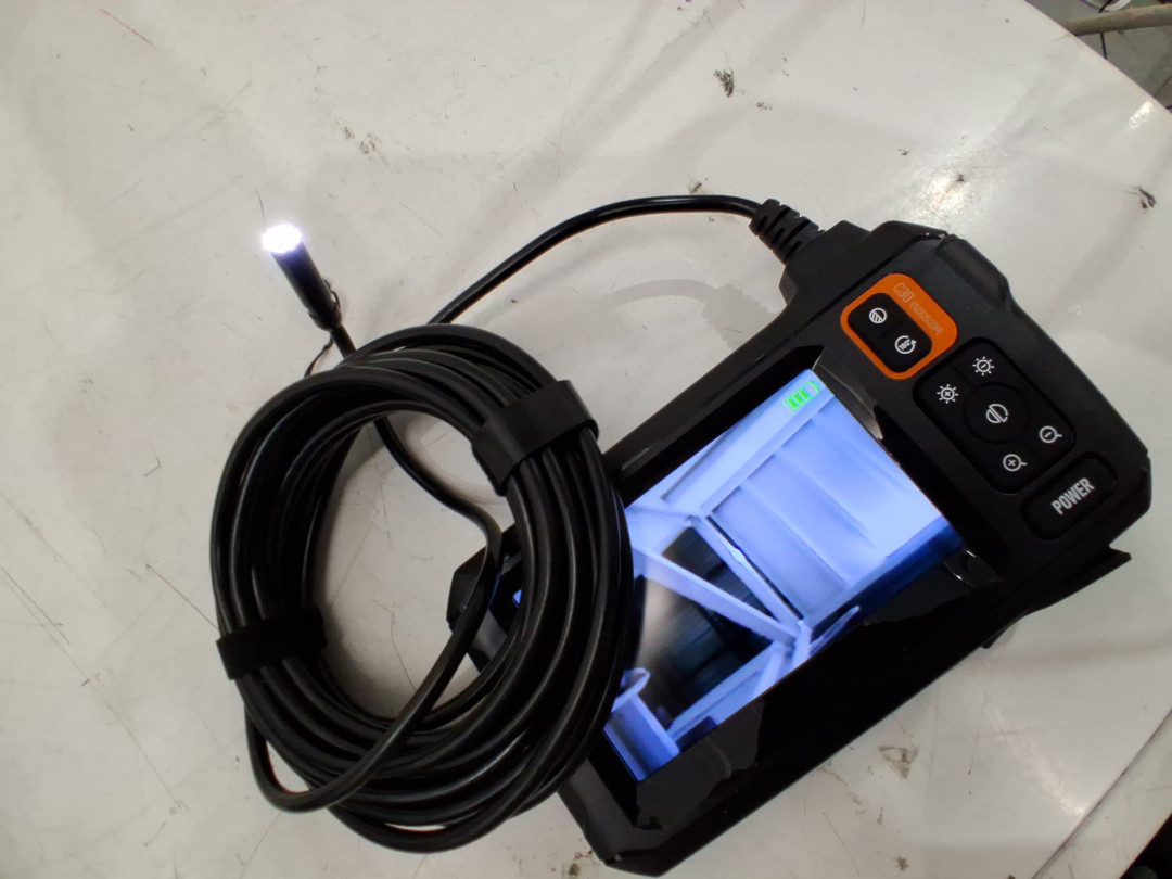 ENDOSCOPE CAMERA WITH LIGHT AND 4.3" IPS SCREEN - 1080P HD - 16.4FT - BLACK (MODEL:C30) image 4