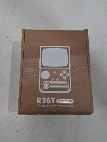 R36T RETRO TV STYLE GAMING HANDHELD WITH 18543 GAMES - 64GB - RGB LIGHT - BLACK image 4