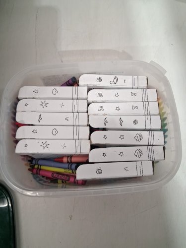189pk Crayola Crayon tub - multicoloured image 3