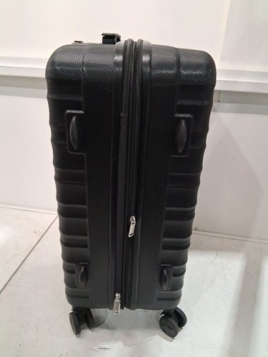 AMAZON BASICS HARDSHELL CARRY ON SPINNER SUITCASE LUGGAGE - 26" - BLACK image 4