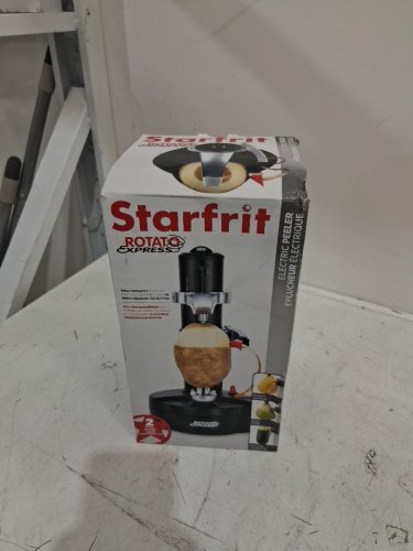 STARFRIT ROTATO EXPRESS ELECTRIC POTATO/FRUIT PEELER - BLACK (MODEL: 093209-006-BLCK) image 2