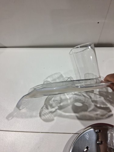 curtis stone digital glass bowl chop master - maroon/red (model: 105-504) image 6