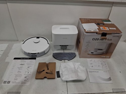 DREAME D20 Air Plus Robot Vaccum & Mop Combo with 20,000Pa Suction, Anti-Tangling Tech & Auto-Emptying Dock - white (Model: RLF41GD) image 3