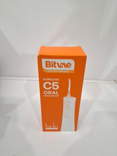 Bitvae Cordless Water Flosser irrigator with 6 Tips and 3 Modes - 300ml - Black (Model: C5) image 2
