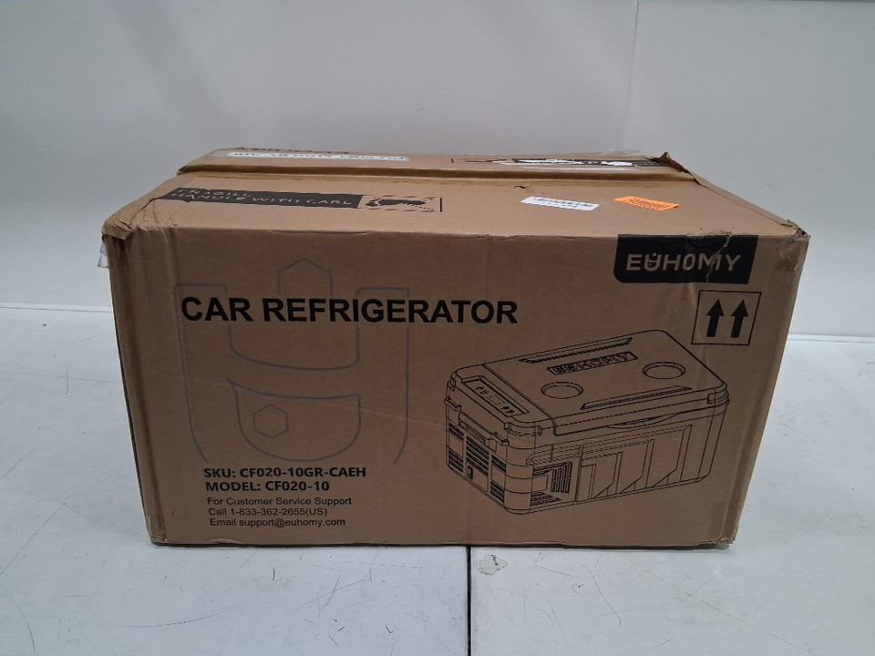EUHOMY Car   Refrigerator Compressor Electric Cooler WITH APP Control - 12v - 10l - black/grey (model: cf020-10gr-caeh) image 2