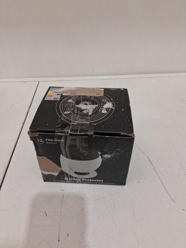 elec3 galaxy light projector - includes 7 disks - black (model: BL-DQY02) image 2