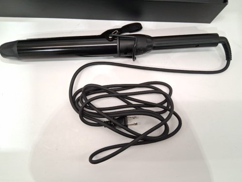 mint hair extra long professional curling iron - 1.5" - black/green ( model: mvk23-150) image 3