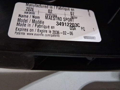 2-IN-1 EVENFLO MAESTRO SPORT BOOSTER CAR SEAT - 22LBS TO 110LBS MAX - GRANITE (MODEL: 34912203C) image 3