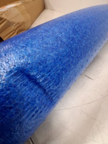 YES4ALL EPP FOAM EXERCISE ROLLER FOR BACK AND LEGS - 36" - BLUE image 4