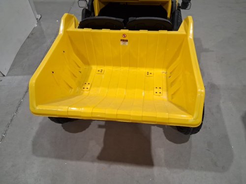 HUFFY Tonka Ride On Dump Truck WITH WORKING DUMP BED Realistic lights and sounds  - 12V - 5MPH - YELLOW (MODEL: 17665) image 5