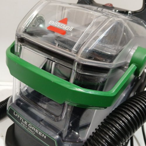 BISSELL LITTLE GREEN PORTABLE CARPET CLEANER WITH 68OZ CLEAN WATER TANK & 48OZ DIRTY WATER TANK - black (MODEL: 3909B) image 4