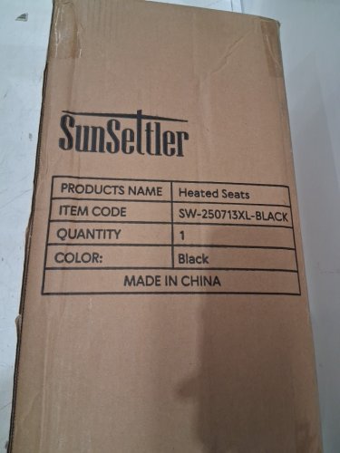 SunSettler Oversized Heated Camping Chair - extra large - black (model: sw-250713xl-black) image 3