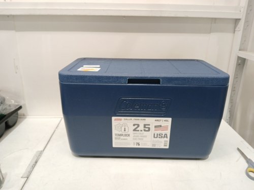 Coleman Portable Hard Insulated Cooler - 45L - BLUE (model: 2226955) image 2