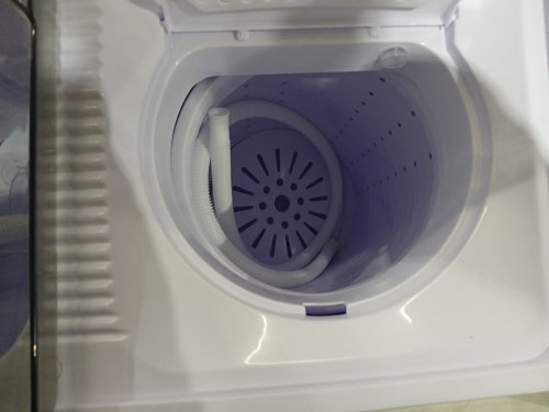 dortala twin tub portable semi-automatic washing machine - 29" x 16.5" x 31.5" - dark grey (Model: fp11210us-gr) image 7
