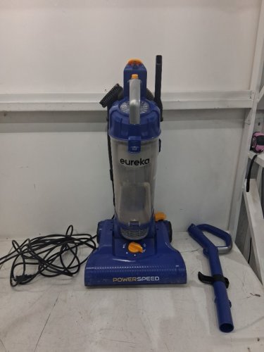 EUREKA POWERSPEED CORDED LIGHTWEIGHT UPRIGHT BAGLESS VACUUM CLEANER WITH ACCESSORIES - BLUE (MODEL: NEU182C) image 3