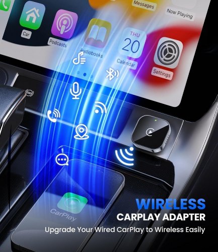 Teeran Wireless Apple Carplay Adapter For IOS 10+  (MODEL: 05) image 2